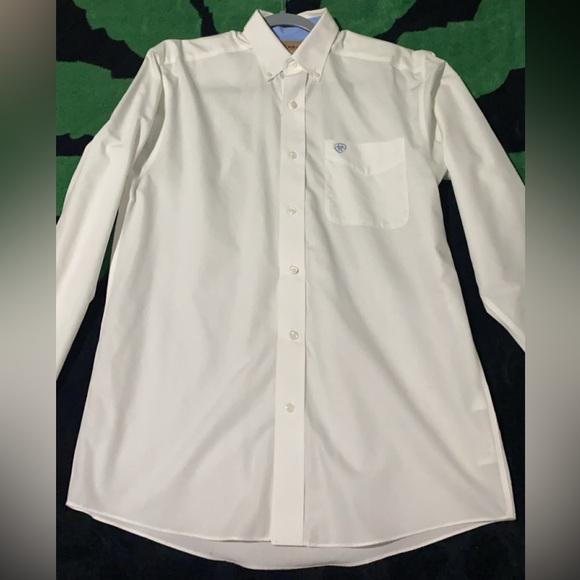 Ariat button down long sleeve dress shirt - Picture 1 of 3